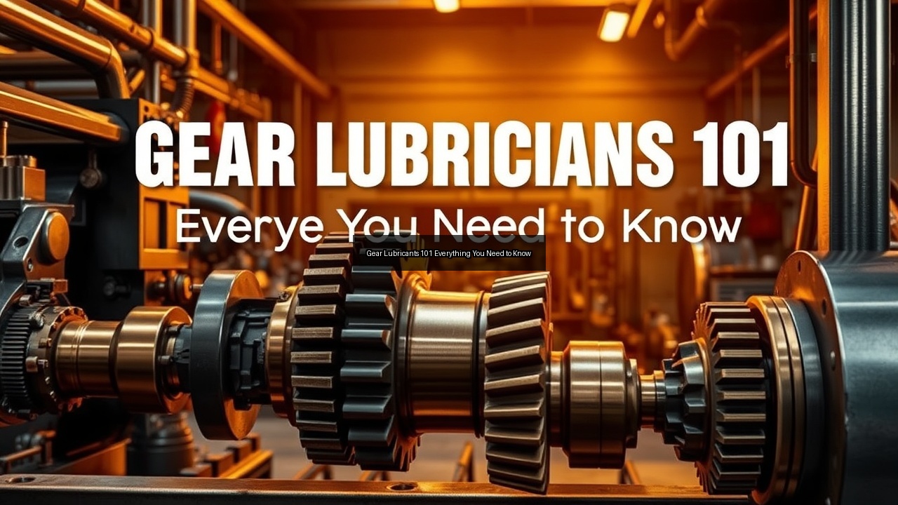 synthetic oil gear lubes transmissions gear lubrication lubrication